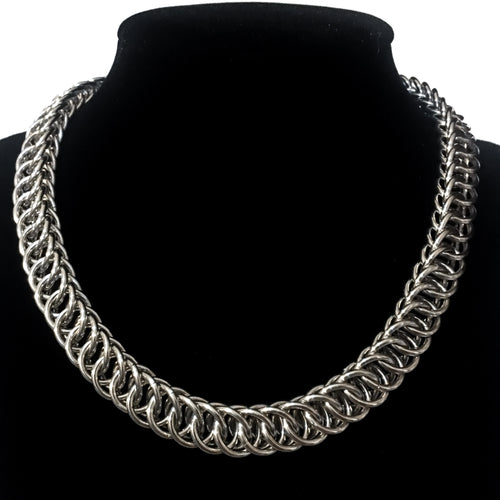 Half Persian Chainmail Necklace Necklace Turkish Velvet