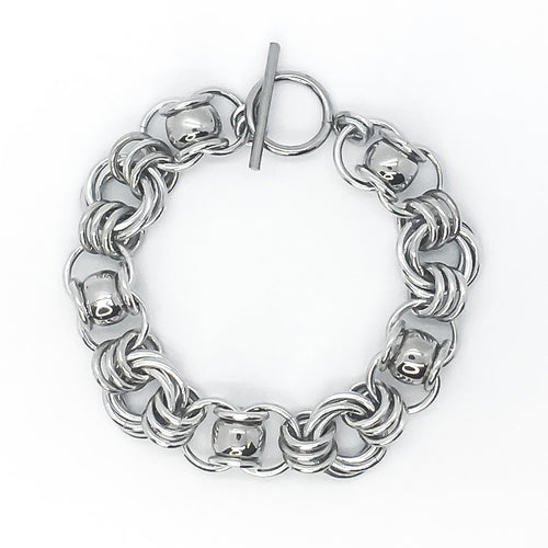 Toggle-Clasp Chunky Bracelet Bracelet Turkish Velvet